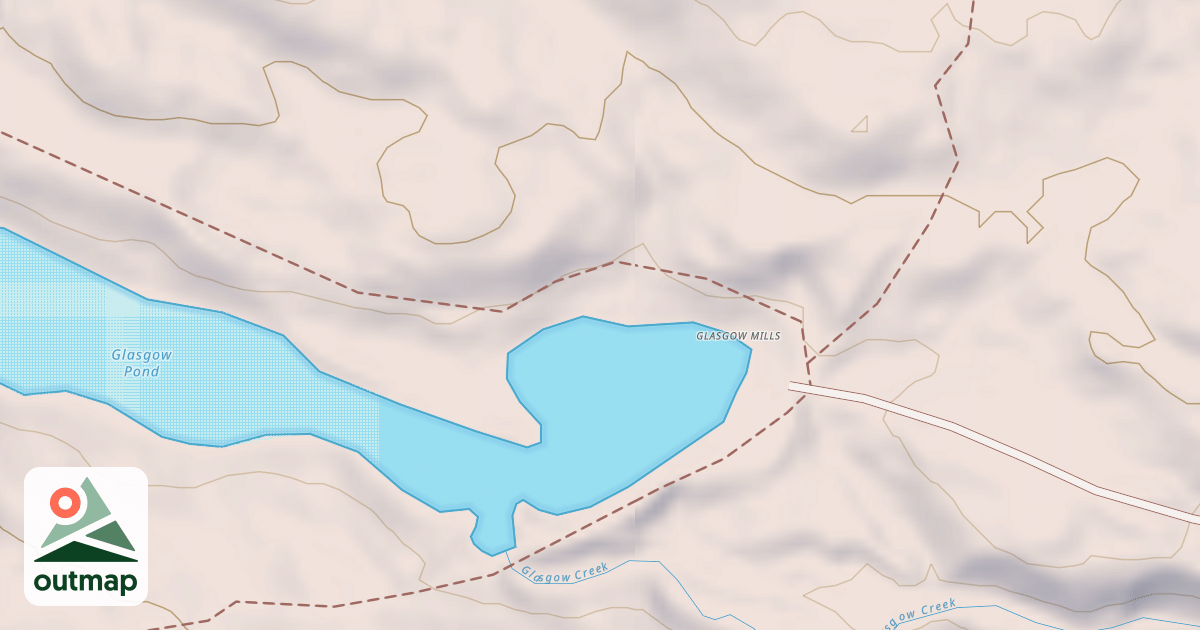 Map of Glasgow Trail