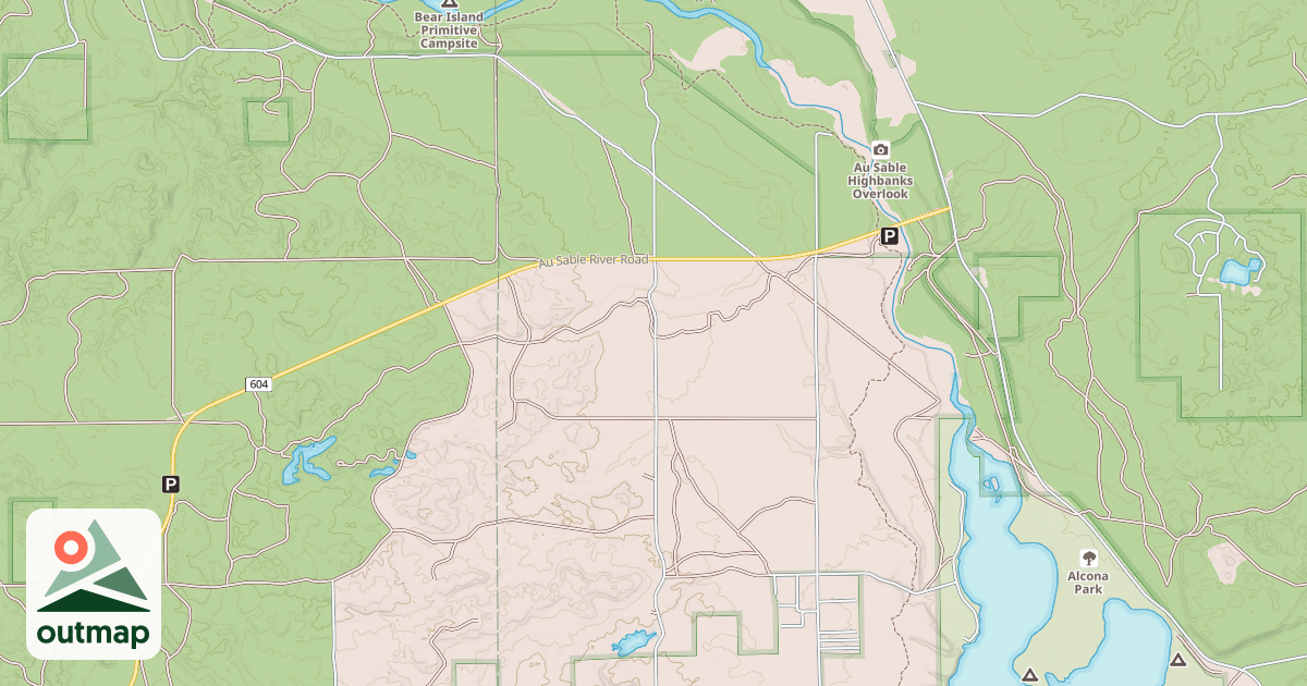 Map of 4435