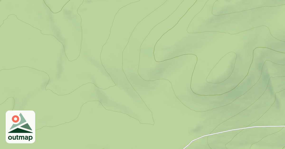 Map of JACK CREEK SPUR 2L