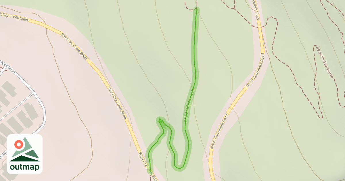 Map of South Bitterbrush