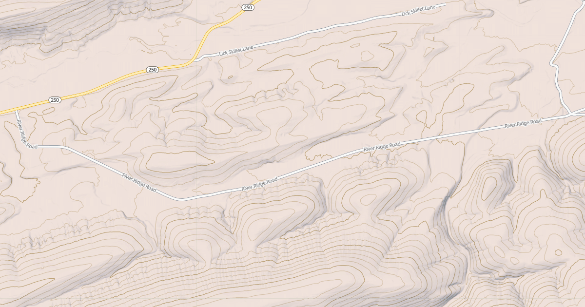 Map preview of MT MORIAH CUTOFF