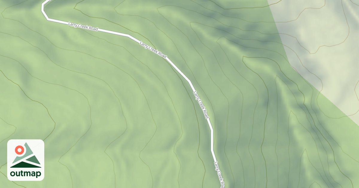 Map of (FDR) LARRY CREEK