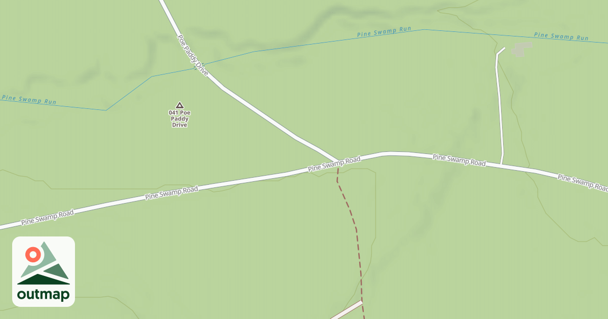Map of Bald Eagle State Forest Snowmobile Trails