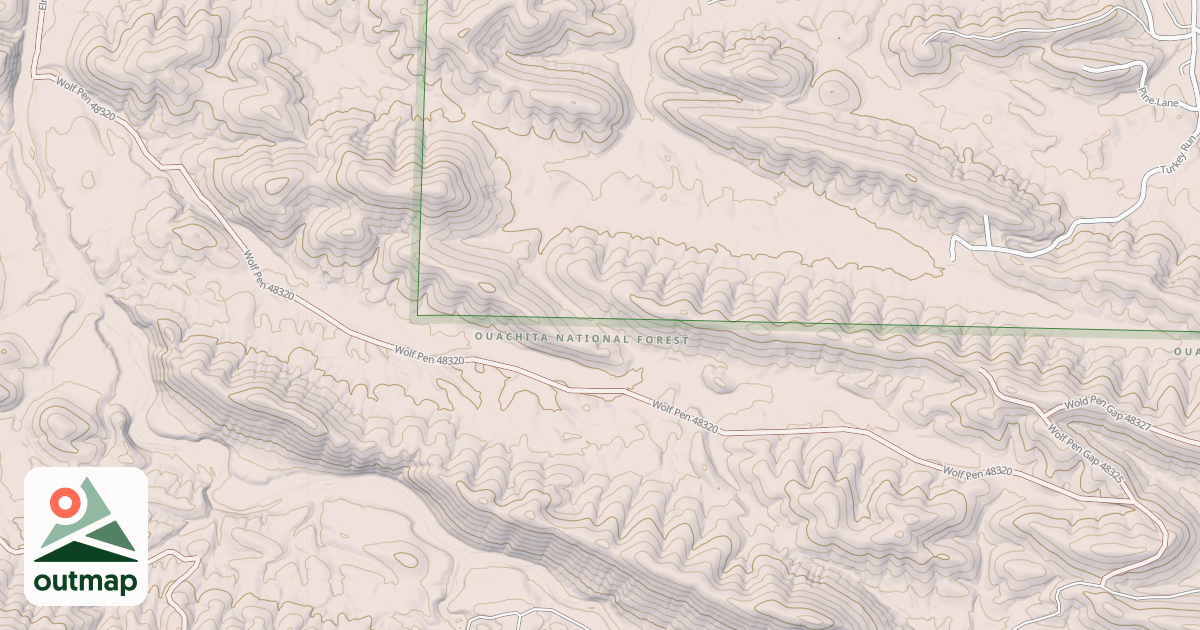 Map of USFS Motor Vehicle Use Map Roads {CDF12418-EA09-49EB-B4AF-08530134071B}