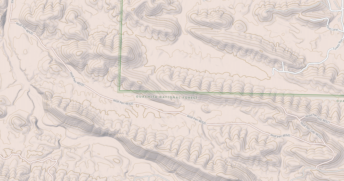 Map preview of USFS Motor Vehicle Use Map Roads {CDF12418-EA09-49EB-B4AF-08530134071B}
