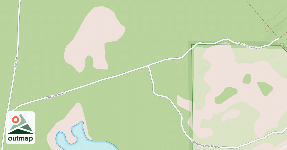 Map of USFS National Forest System Roads {A80184D6-89EA-4D60-98CF-1A062F9D42BD}