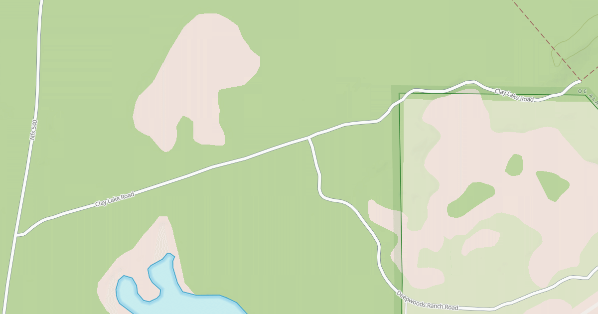 Map preview of USFS National Forest System Roads {A80184D6-89EA-4D60-98CF-1A062F9D42BD}