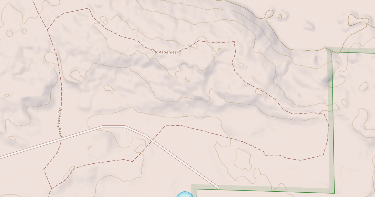 Map preview of Big Aspen Spur B