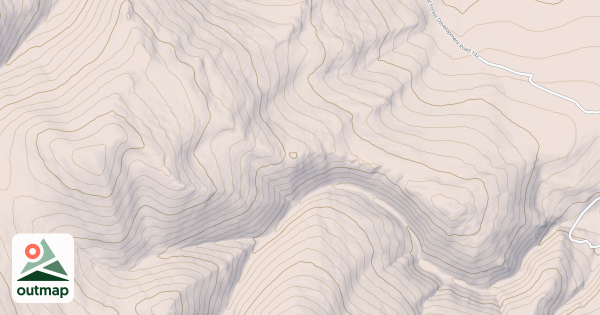 Map of COLE CANYON