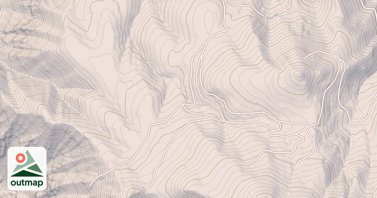 Map of DITCH CREEK