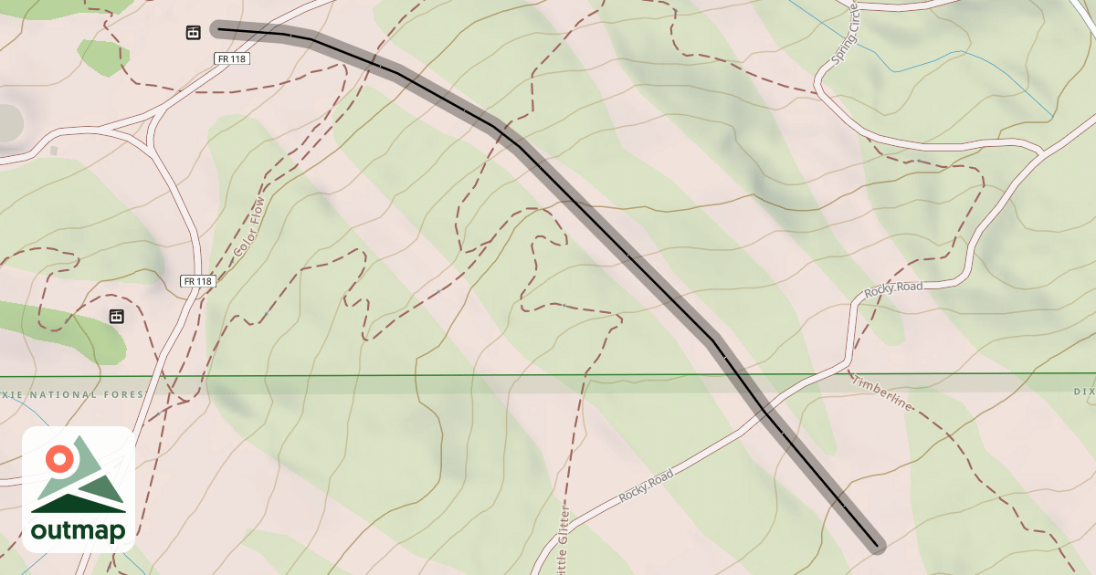 Map of First Tracks