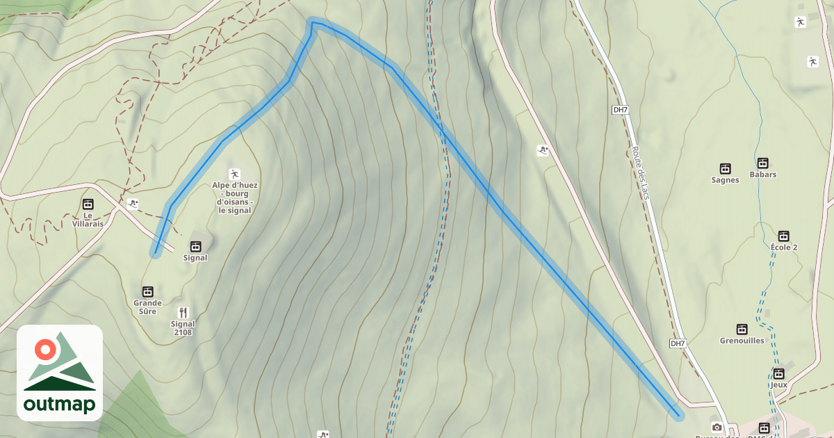 Map of Anémones