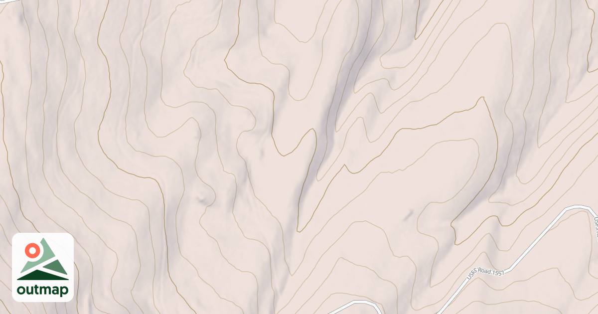 Map of USFS National Forest System Roads {B221742C-F17A-4757-9FC3-C8CD903BA4F8}