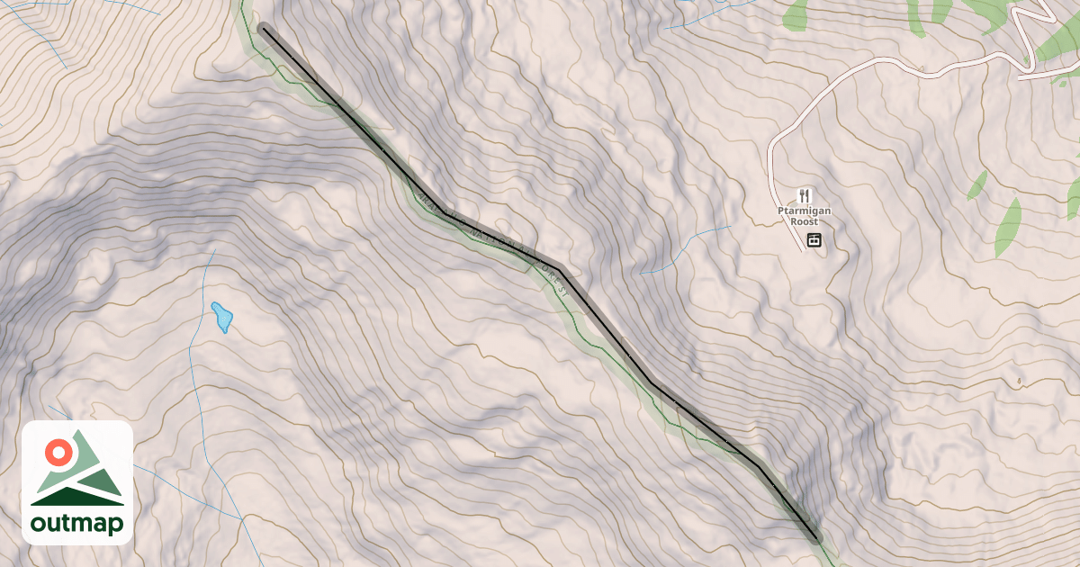 Map of South Traverse of Continental Divide