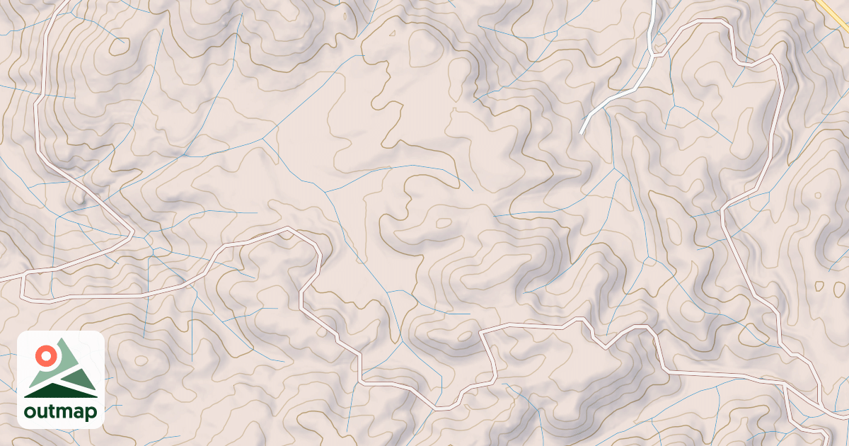 Map of ANTELOPE SOUTH