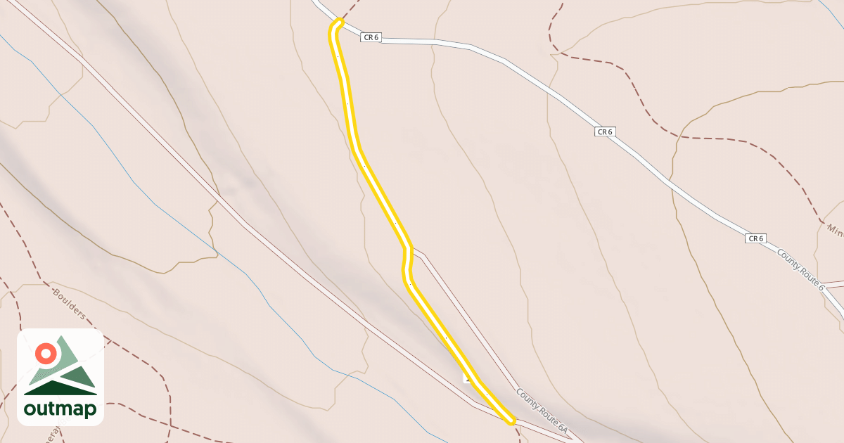 Map of Mineral Belt Trail