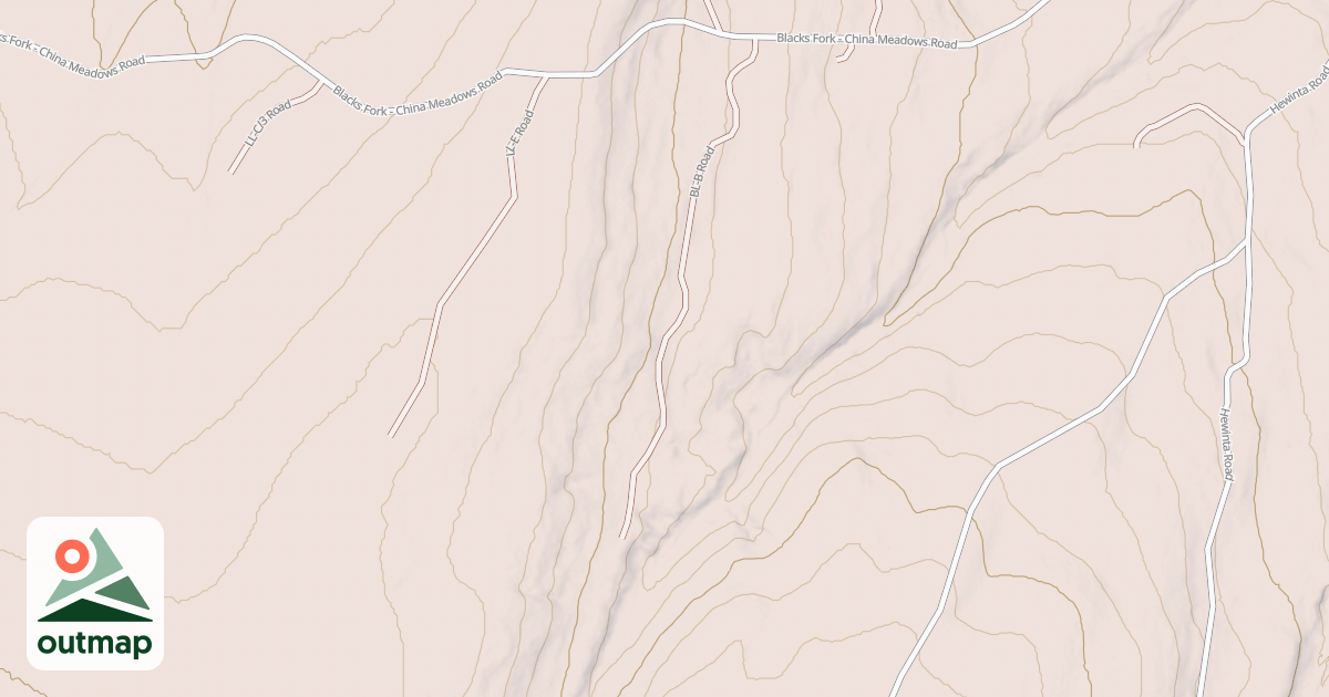 Map of BL-B
