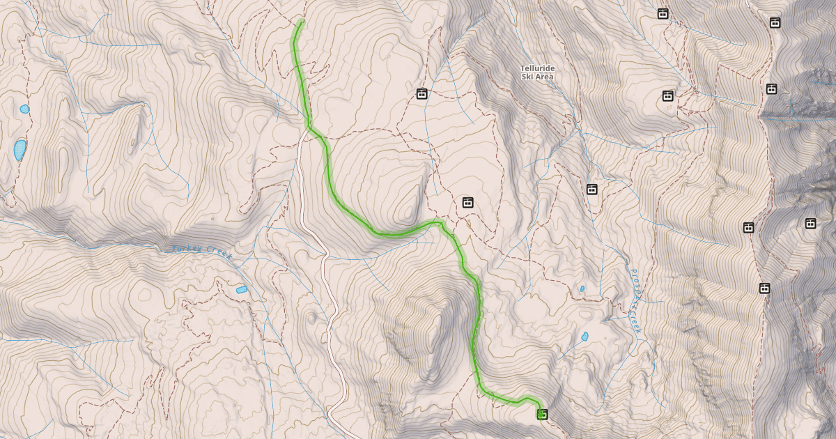 Map preview of Galloping Goose