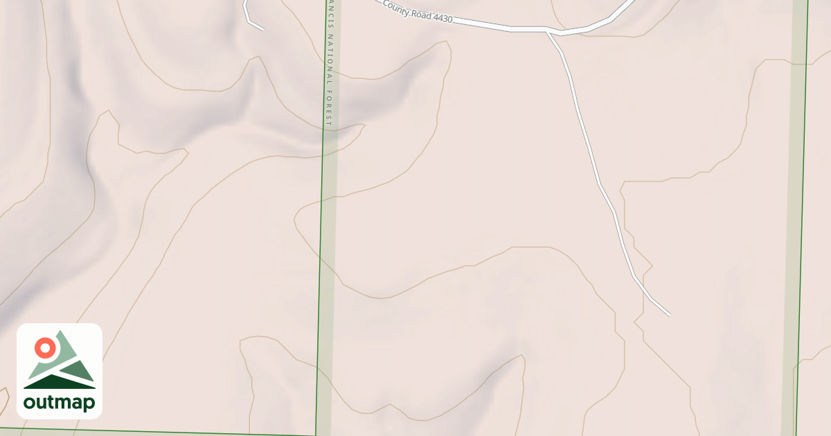 Map of USFS Motor Vehicle Use Map Roads {D1E2014E-4EC8-4C59-87FD-E70B09E25238}