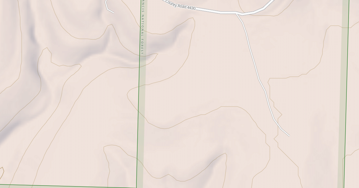 Map preview of USFS Motor Vehicle Use Map Roads {D1E2014E-4EC8-4C59-87FD-E70B09E25238}