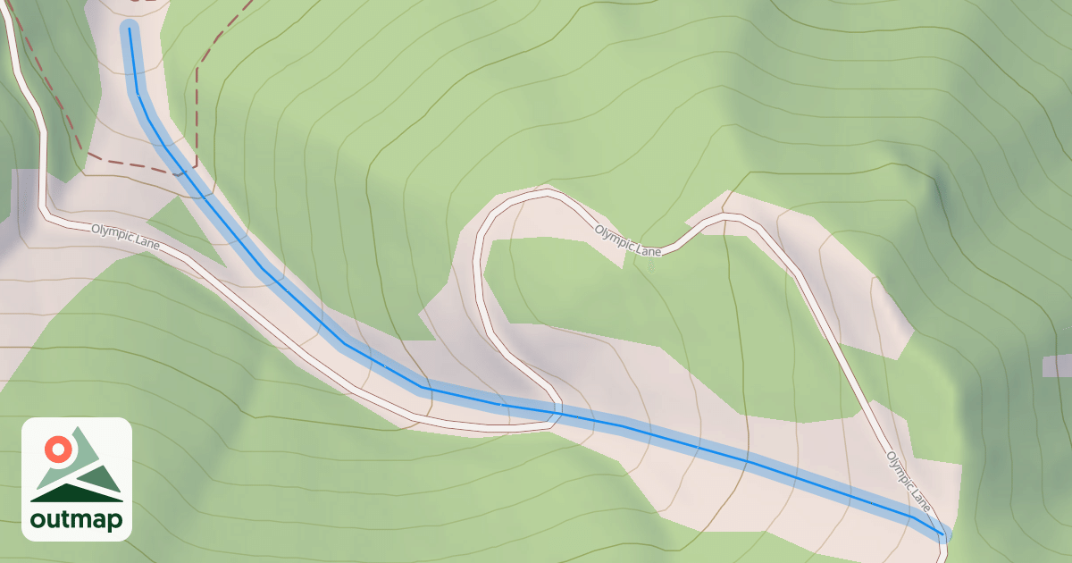 Map of Olympic Ridge