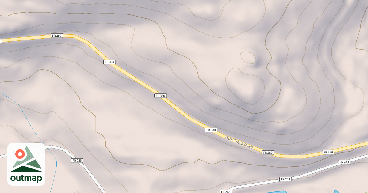 Map of PARK CR