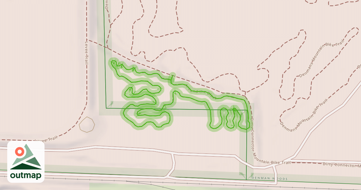 Map of Around the Block