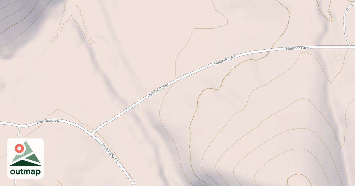 Map of HEATHER LANE