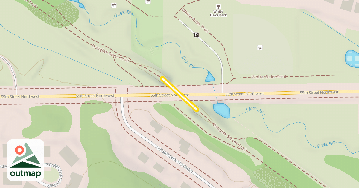 Map of Douglas Street Trail