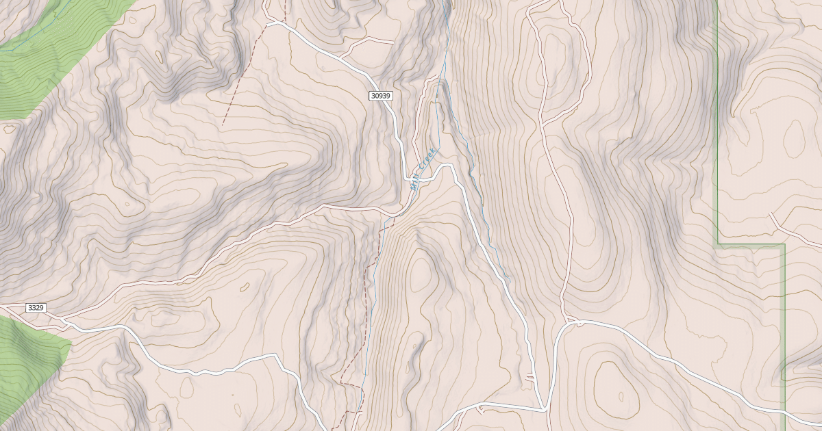 Map preview of MAHOGANY BASIN