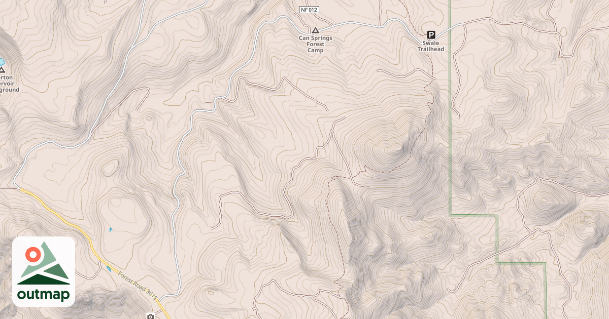 Map of CAN SPRING