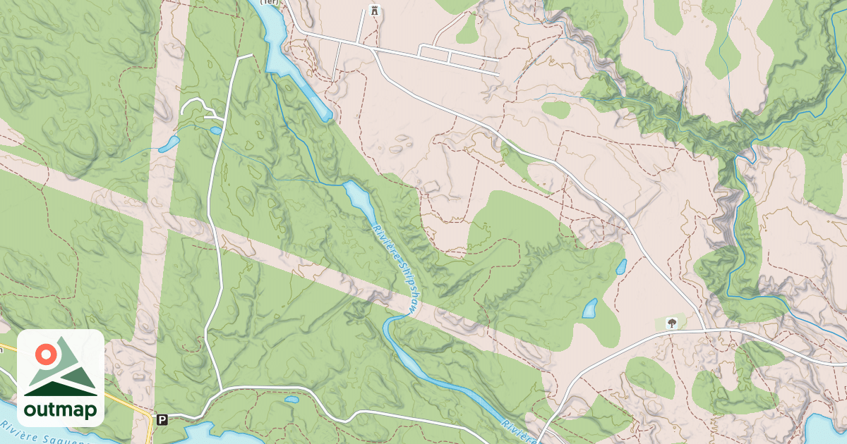 Map of Saguenay Quad Trails 40