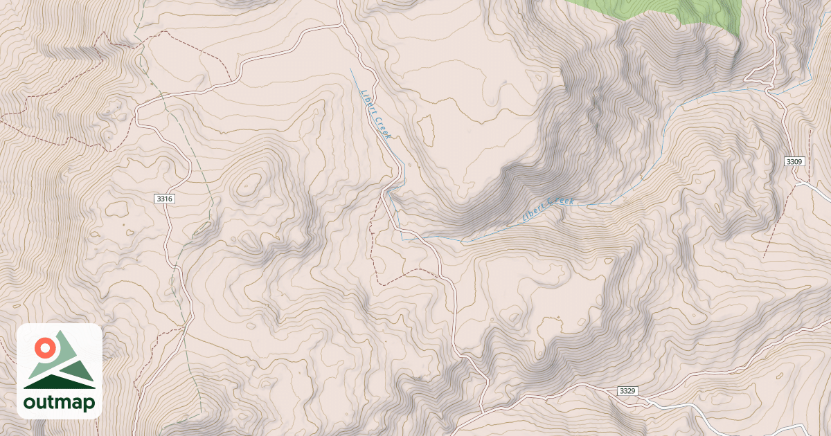 Map of LONE PINE