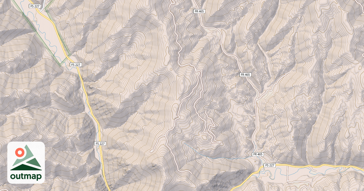 Map of WARSWICK CR. SPUR A