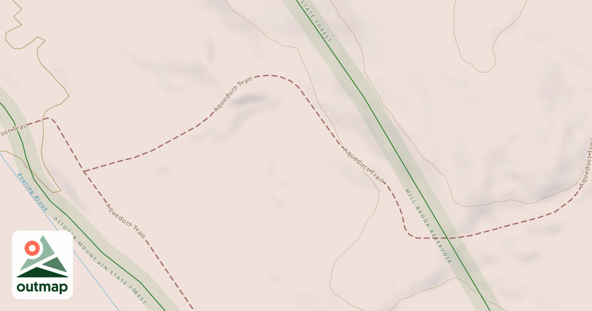 Map of Aqueduct Trail
