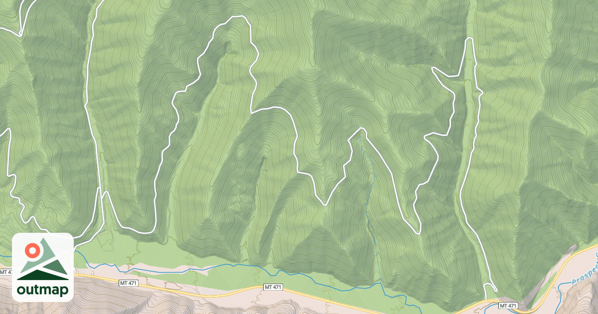 Map of BUSTER BROWN