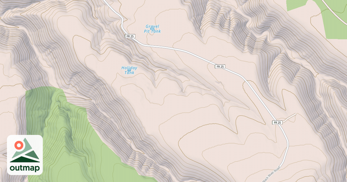 Map of MCKIBBINS TS.
