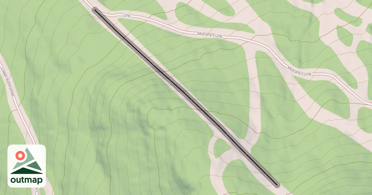 Map of Upper Liftline