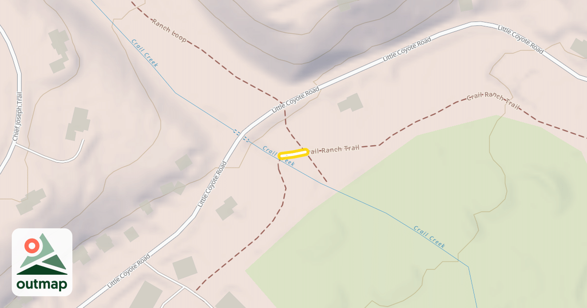 Map of Crail Ranch Trail