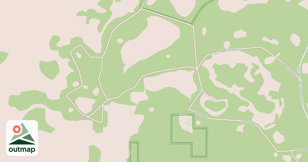 Map of USFS National Forest System Roads {7A5332ED-1CA7-4CC4-A1F8-705475ED61FF}