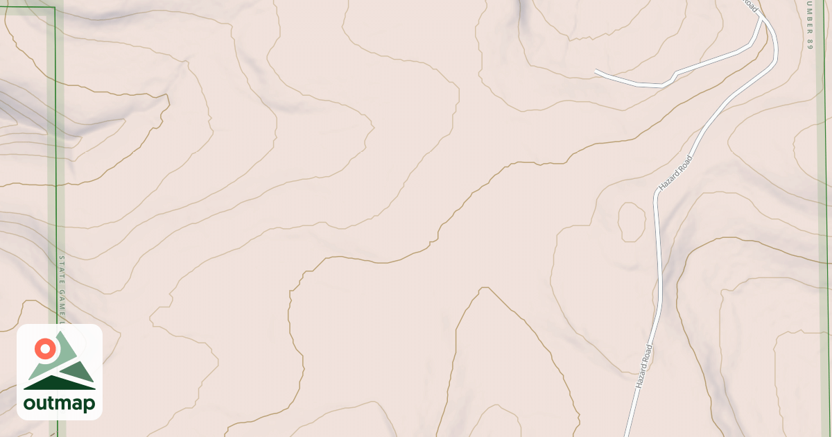 Map of Refuge Trail