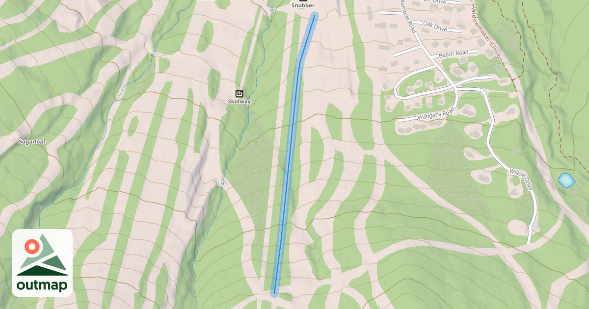 Map of Lower Springboard