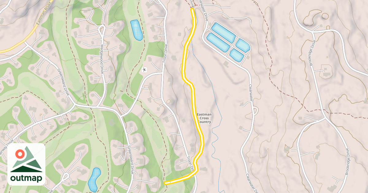 Map of 5. Brook Trail