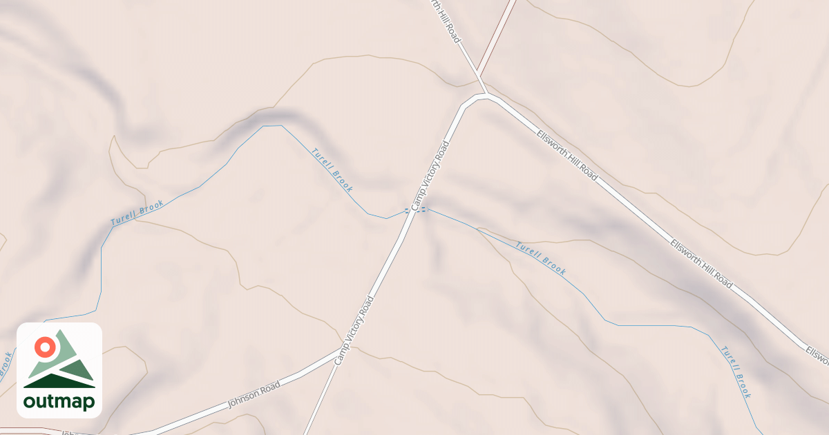 Map of Camp Victory Rd
