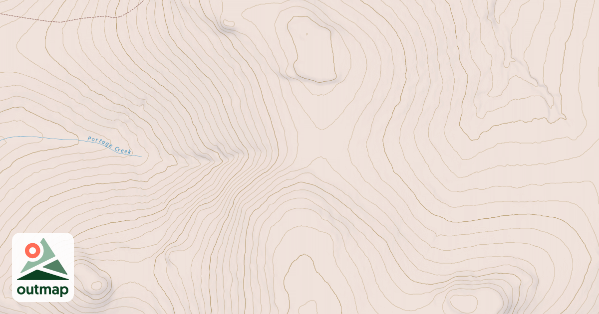 Map of Iditarod National Historic Trail