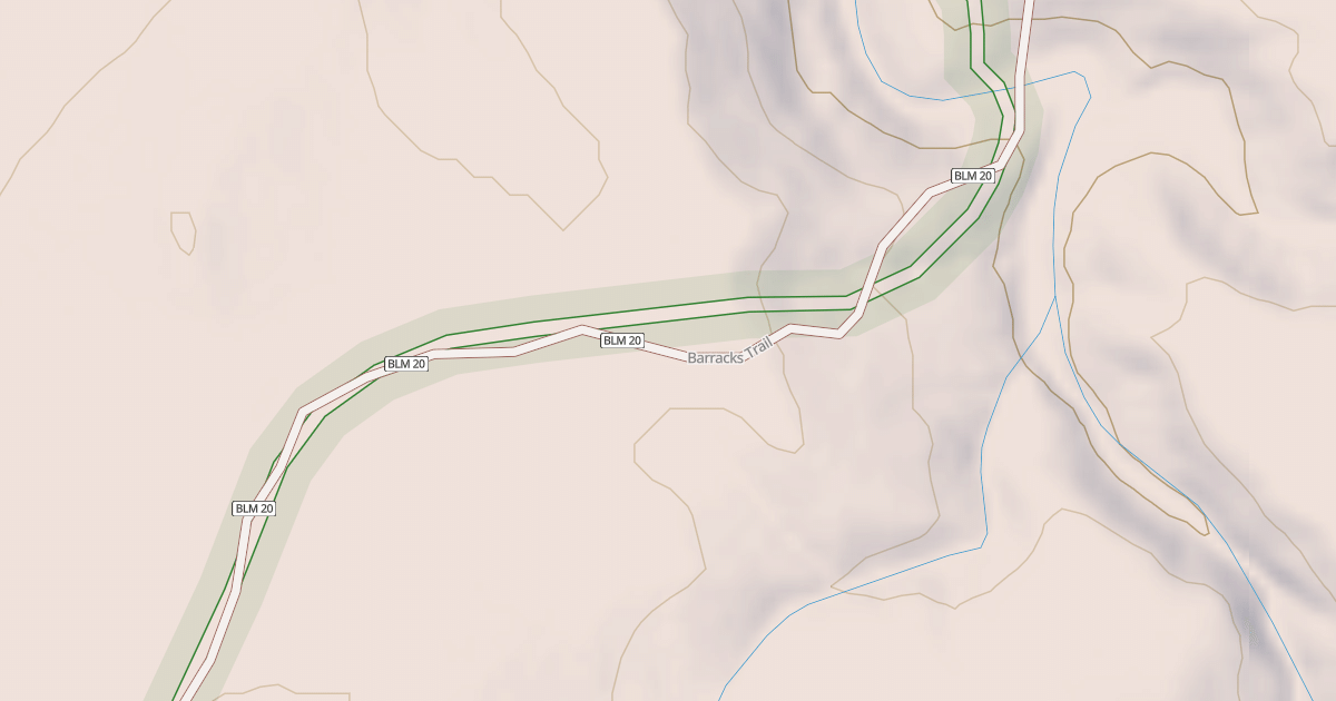 Map preview of BLM National GTLF Public Motorized Roads 2d6d26f4-0bb0-4991-821a-9b72f183c800