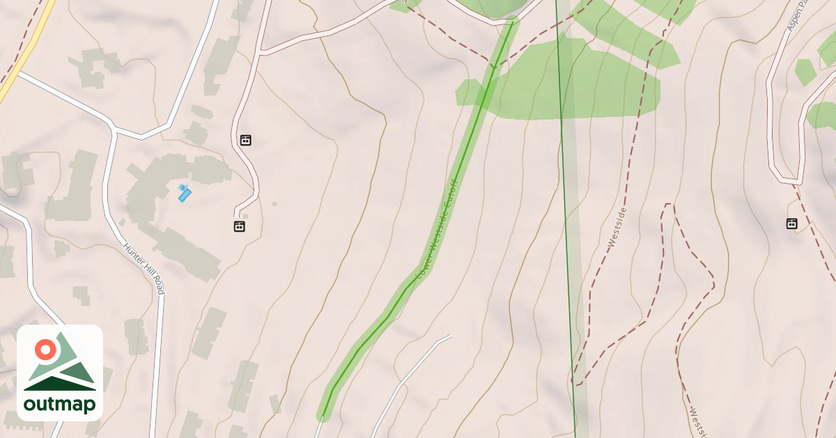 Map of Lower Westside Cutoff