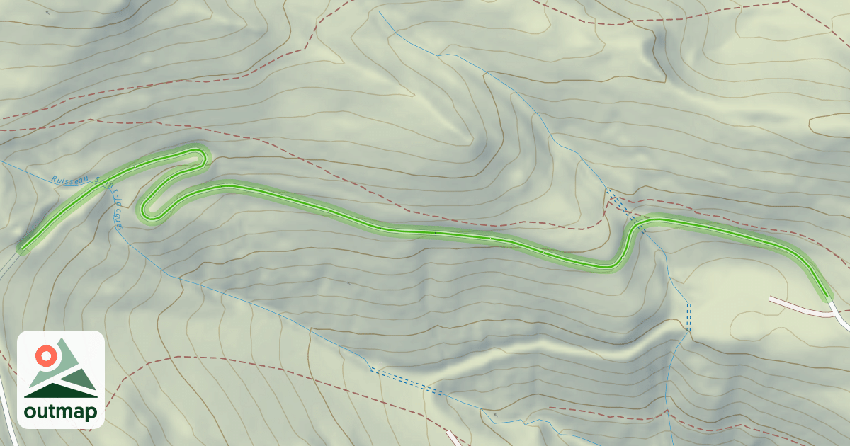 Map of Route du Col de Portet