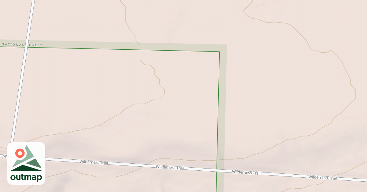 Map of USFS National Forest System Roads {4980718B-F343-491F-9DCD-CC90C0480580}