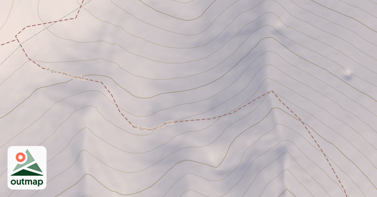 Map of N Fk Deep Creek
